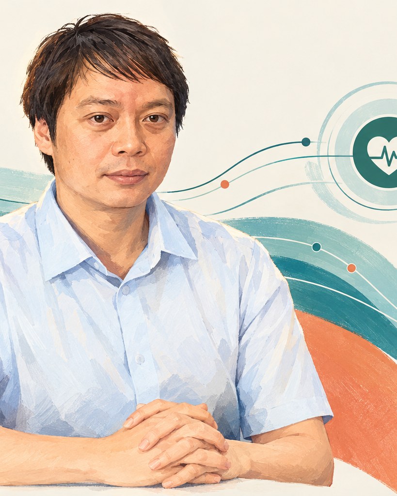 Chân dung minh họa Nguyễn Hữu Tú